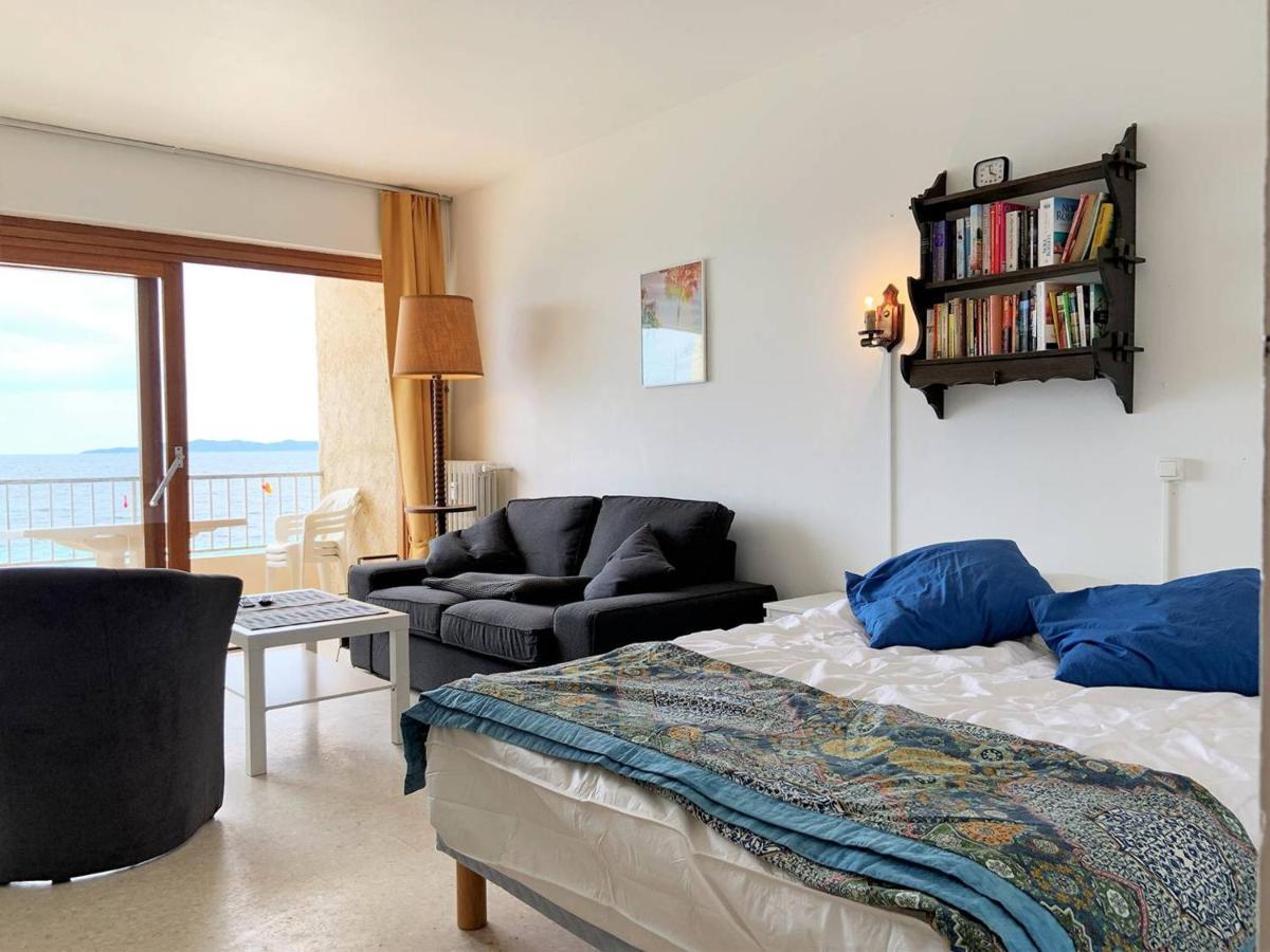Studio Sur Plage Cavaliere Avec Terrasse, 1Er Etage, 2 Couchages - Fr-1-251-80 Le Lavandou Buitenkant foto